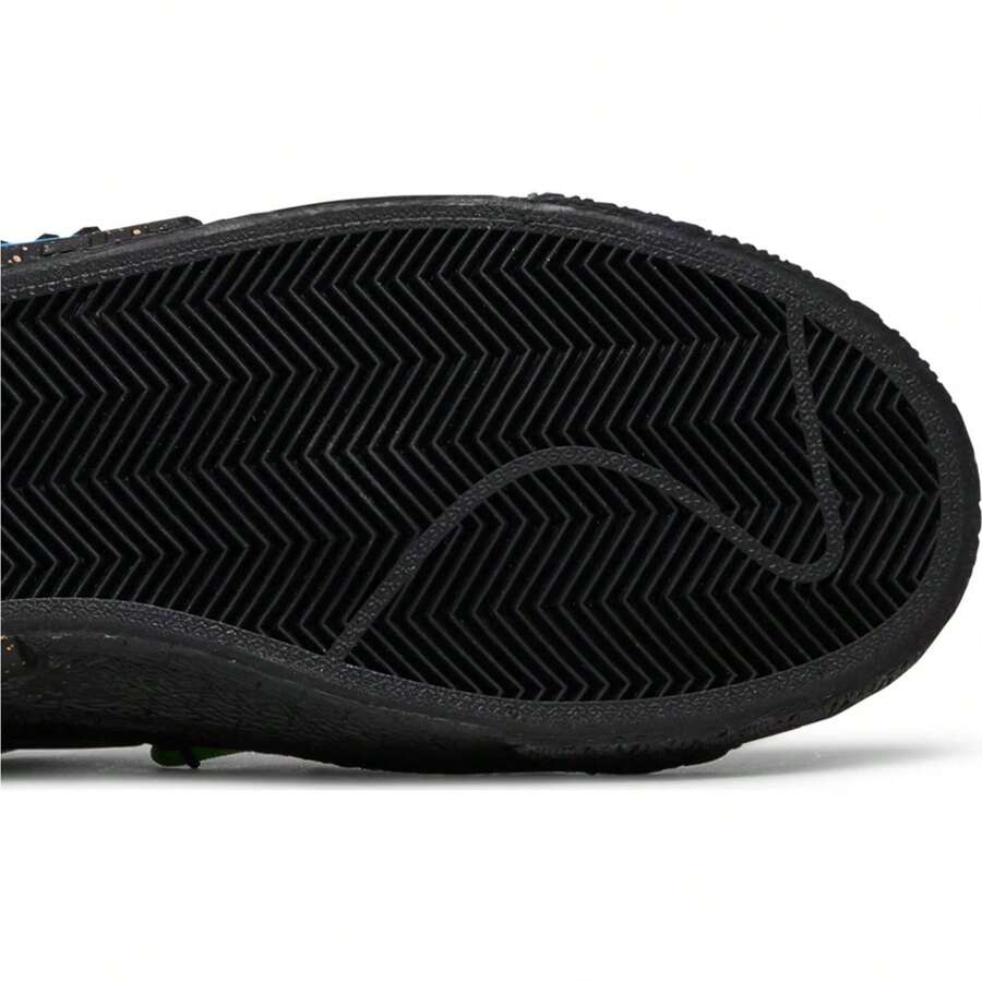 Nike Blazer Low X OFF-WHITE Black 2022 (DH7863-001) Men's Size 4-14 For Men Anti-Slip Low-Top Sneakers And Sports Shoes Casual Wear In Summer