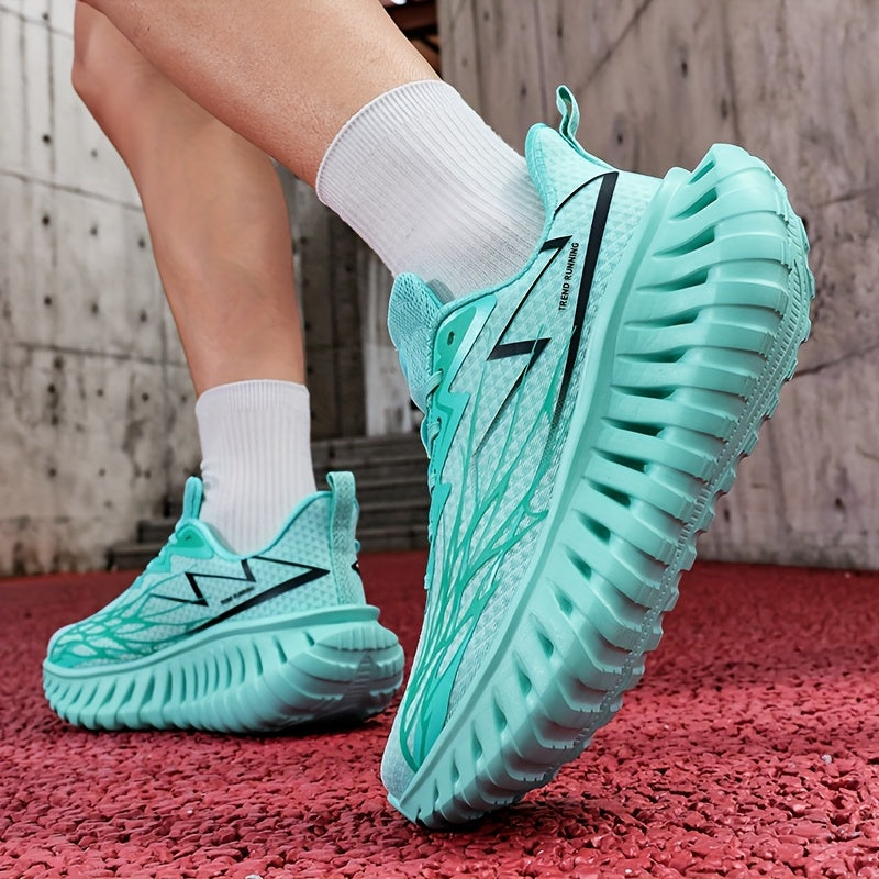 Lightweight And Breathable Men'S Racing Shoes For Road Running; Outdoor Marathon Training Shoes With Laces For Adults; Low-top Sports Shoes For Fitness And Exercise Anti-slip And Wear-resistant Shoes For Hiking