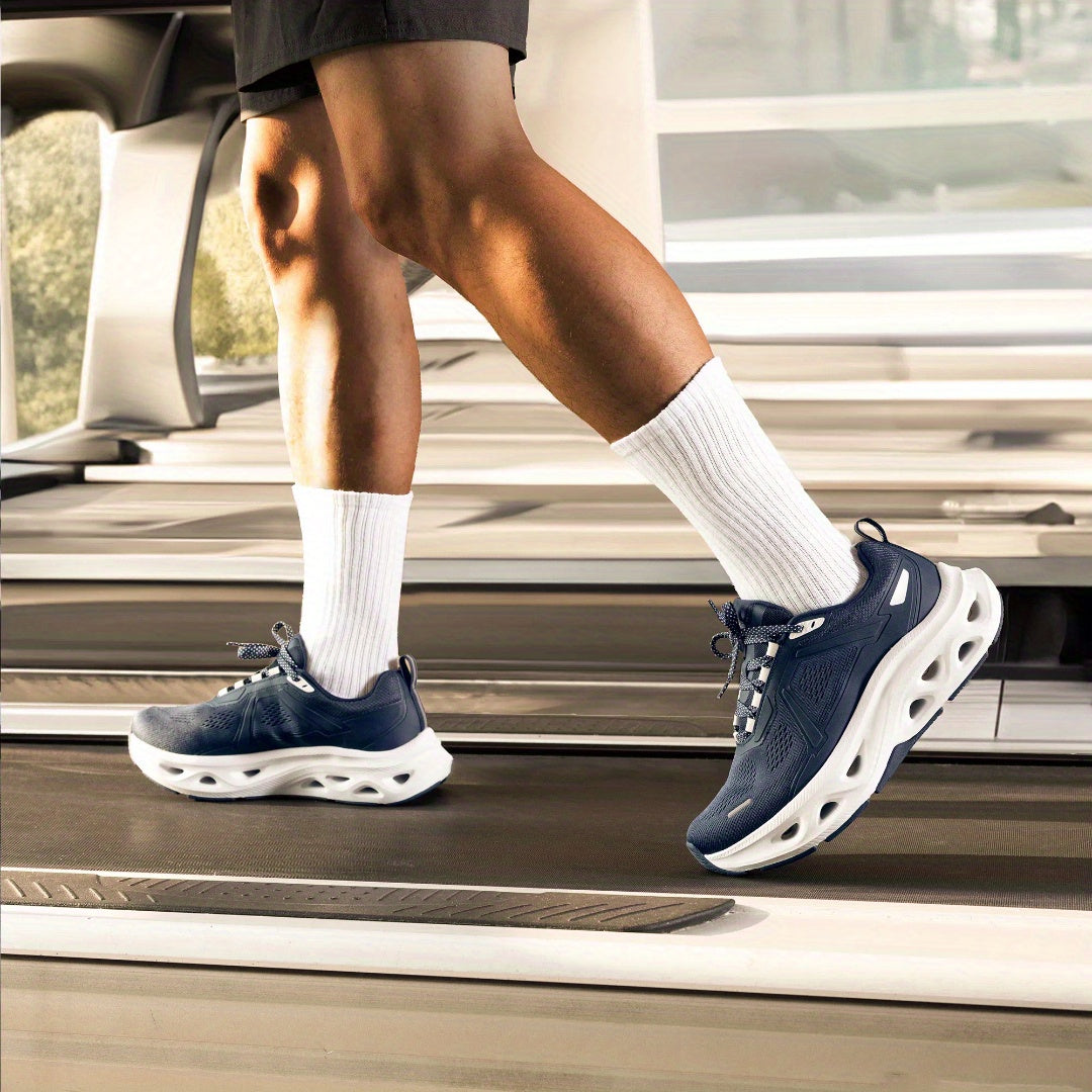 Men'S Comfortable Walking Running Tennis Shoes MovePropel Athletic Gym Workout Jogging Training Fashion Non-Slip Sneaker